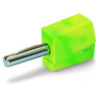 WAGO - Bananenstecker, für Buchsendurchmesser 4mm, grün-gelb