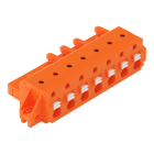 WAGO - 1-Leiter-Federleiste, Drücker, Push-in CAGE CLAMP®, orange
