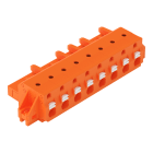 WAGO - 1-Leiter-Federleiste, Drücker, Push-in CAGE CLAMP®, orange
