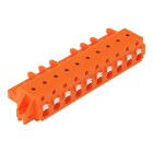 WAGO - 1-Leiter-Federleiste, Drücker, Push-in CAGE CLAMP®, orange