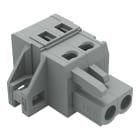 WAGO - 1-Leiter-Federleiste, CAGE CLAMP®, 2,5mm², grau