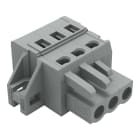 WAGO - 1-Leiter-Federleiste, CAGE CLAMP®, 2,5mm², grau