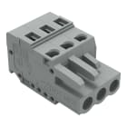 WAGO - 1-Leiter-Federleiste, CAGE CLAMP®, 2,5mm², grau