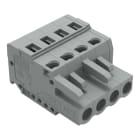WAGO - 1-Leiter-Federleiste, CAGE CLAMP®, 2,5mm², grau