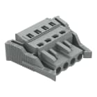 WAGO - 1-Leiter-Federleiste, CAGE CLAMP®, 2,5mm², grau
