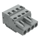 WAGO - 1-Leiter-Federleiste, CAGE CLAMP®, 2,5mm², grau