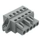 WAGO - 1-Leiter-Federleiste, CAGE CLAMP®, 2,5mm², grau
