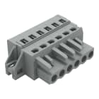 WAGO - 1-Leiter-Federleiste, CAGE CLAMP®, 2,5mm², grau