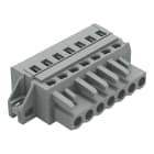 WAGO - 1-Leiter-Federleiste, CAGE CLAMP®, 2,5mm², grau