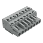 WAGO - 1-Leiter-Federleiste, CAGE CLAMP®, 2,5mm², grau