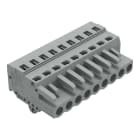 WAGO - 1-Leiter-Federleiste, CAGE CLAMP®, 2,5mm², grau