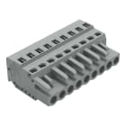 WAGO - 1-Leiter-Federleiste, CAGE CLAMP®, 2,5mm², grau