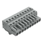 WAGO - 1-Leiter-Federleiste, CAGE CLAMP®, 2,5mm², grau