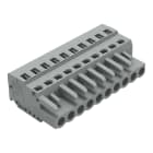 WAGO - 1-Leiter-Federleiste, CAGE CLAMP®, 2,5mm², grau