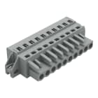 WAGO - 1-Leiter-Federleiste, CAGE CLAMP®, 2,5mm², grau