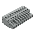 WAGO - 1-Leiter-Federleiste, CAGE CLAMP®, 2,5mm², grau