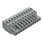 WAGO - 1-Leiter-Federleiste, CAGE CLAMP®, 2,5mm², grau