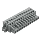 WAGO - 1-Leiter-Federleiste, CAGE CLAMP®, 2,5mm², grau