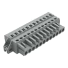 WAGO - 1-Leiter-Federleiste, CAGE CLAMP®, 2,5mm², grau