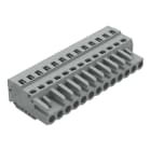 WAGO - 1-Leiter-Federleiste, CAGE CLAMP®, 2,5mm², grau