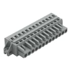 WAGO - 1-Leiter-Federleiste, CAGE CLAMP®, 2,5mm², grau