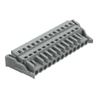 WAGO - 1-Leiter-Federleiste, CAGE CLAMP®, 2,5mm², grau