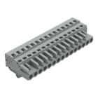 WAGO - 1-Leiter-Federleiste, CAGE CLAMP®, 2,5mm², grau