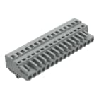 WAGO - 1-Leiter-Federleiste, CAGE CLAMP®, 2,5mm², grau