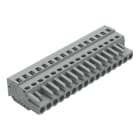 WAGO - 1-Leiter-Federleiste, CAGE CLAMP®, 2,5mm², grau