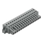WAGO - 1-Leiter-Federleiste, CAGE CLAMP®, 2,5mm², grau