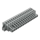 WAGO - 1-Leiter-Federleiste, CAGE CLAMP®, 2,5mm², grau