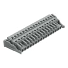 WAGO - 1-Leiter-Federleiste, CAGE CLAMP®, 2,5mm², grau