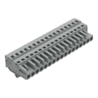WAGO - 1-Leiter-Federleiste, CAGE CLAMP®, 2,5mm², grau