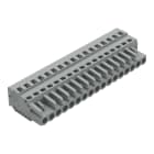 WAGO - 1-Leiter-Federleiste, CAGE CLAMP®, 2,5mm², grau