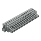 WAGO - 1-Leiter-Federleiste, CAGE CLAMP®, 2,5mm², grau