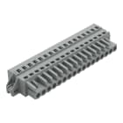 WAGO - 1-Leiter-Federleiste, CAGE CLAMP®, 2,5mm², grau