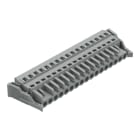 WAGO - 1-Leiter-Federleiste, CAGE CLAMP®, 2,5mm², grau