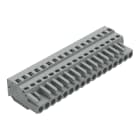 WAGO - 1-Leiter-Federleiste, CAGE CLAMP®, 2,5mm², grau