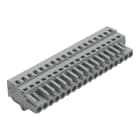 WAGO - 1-Leiter-Federleiste, CAGE CLAMP®, 2,5mm², grau