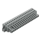 WAGO - 1-Leiter-Federleiste, CAGE CLAMP®, 2,5mm², grau