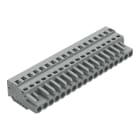 WAGO - 1-Leiter-Federleiste, CAGE CLAMP®, 2,5mm², grau
