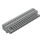 WAGO - 1-Leiter-Federleiste, CAGE CLAMP®, 2,5mm², grau