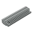 WAGO - 1-Leiter-Federleiste, CAGE CLAMP®, 2,5mm², grau