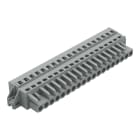 WAGO - 1-Leiter-Federleiste, CAGE CLAMP®, 2,5mm², grau