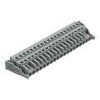WAGO - 1-Leiter-Federleiste, CAGE CLAMP®, 2,5mm², grau