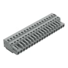 WAGO - 1-Leiter-Federleiste, CAGE CLAMP®, 2,5mm², grau