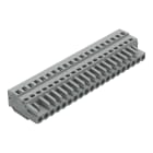 WAGO - 1-Leiter-Federleiste, CAGE CLAMP®, 2,5mm², grau