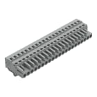 WAGO - 1-Leiter-Federleiste, CAGE CLAMP®, 2,5mm², grau
