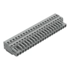 WAGO - 1-Leiter-Federleiste, CAGE CLAMP®, 2,5mm², grau