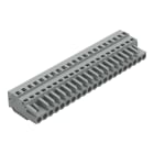 WAGO - 1-Leiter-Federleiste, CAGE CLAMP®, 2,5mm², grau